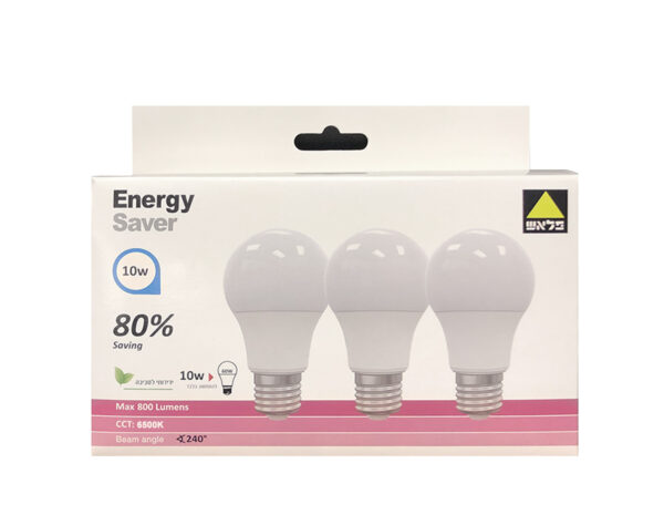 שלישיית נורות יגואר אדיסון LED 10W E27