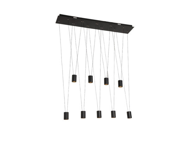 תלוי תקרה הילטון 60W 9 שחור