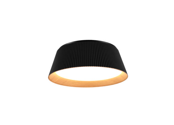 צמוד תקרה גזיבו 36W שחור+עץ