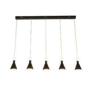 תלוי תקרה גולדפילד חמישיה 30W שחור
